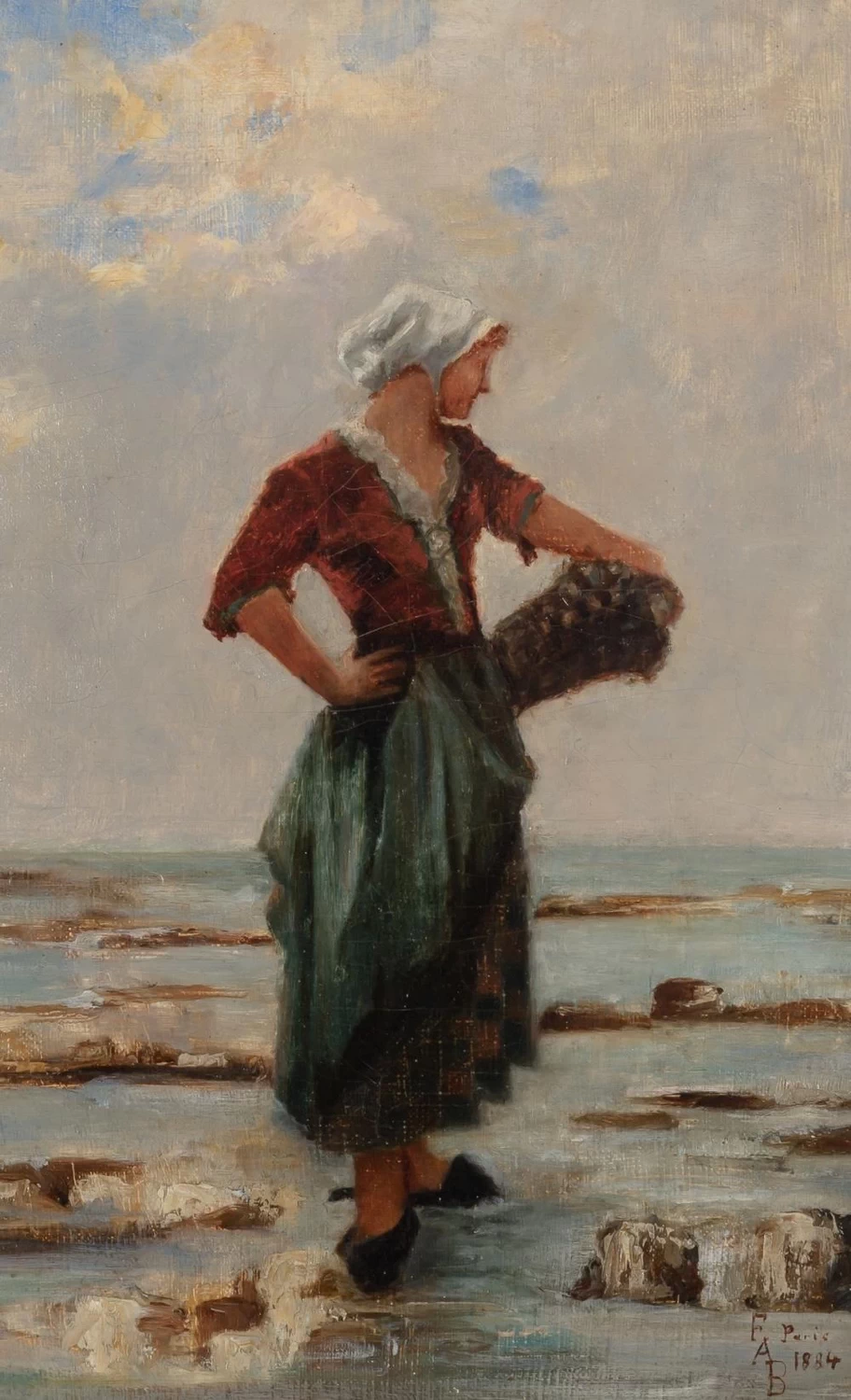 Raccoglitrice di ostriche, 1884